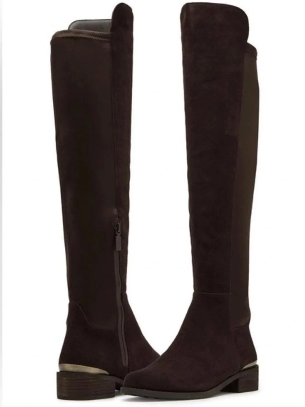 Blondo Valina Over the Knee Suede Boots in Black Size 6M